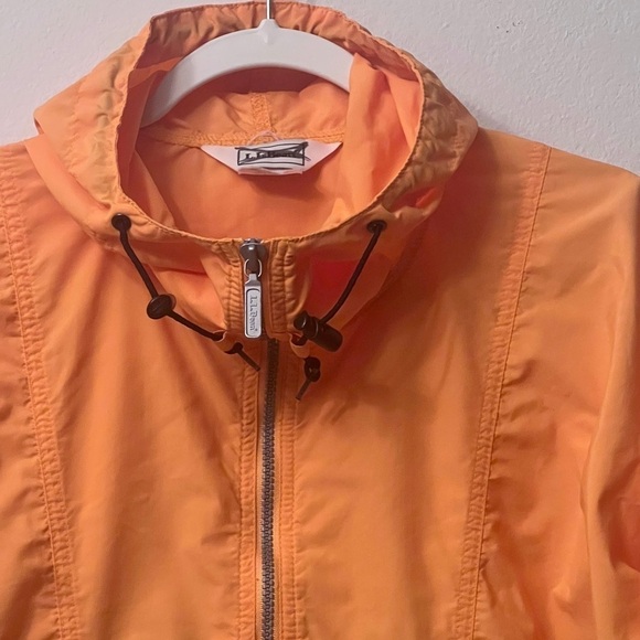 L.L. Bean Orange and Red Lightweight Jacket 310 - Picture 3 of 12